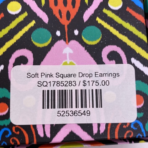 Sheridan French Pink Drop Earrings - Picture 7 of 7